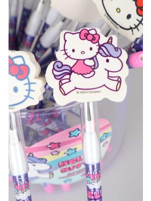 Hello Kitty Lisanslı Hello Kıtty Yumurtlayan Silgi Tepeli Kurşun Kalem