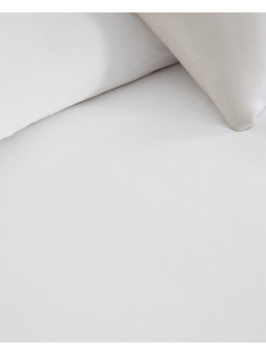 Zara Home (300 Iplikli) Saten Nevresim   (150  x  220  cm ) Gri?