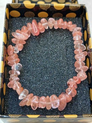 Cips Kuvars Doğal Taş Bileklik