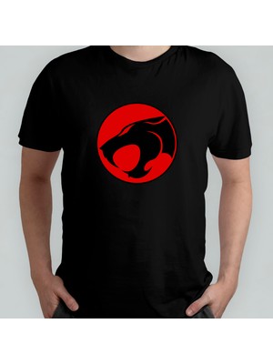 Pixxa Thundercats %100 Pamuklu Bisiklet Yaka T-Shirt Model 2