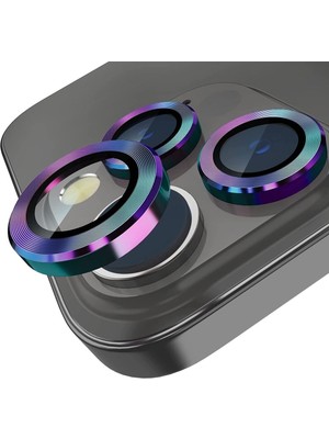 Apple iPhone 14 Pro Max Kamera Lens Koruyucu Kırılmaz Cam Kaliteyi Bozmaz Temperli Berrak Koruma Cl-07