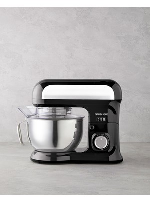 English Home SMR 3001 Hammurix Hamur Yoğurma Makinesi 5,5 L Siyah-Krom