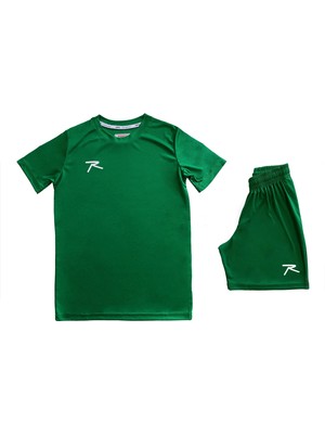Raru Çocuk T-Shirt Şort Takım Paulus Yeşil
