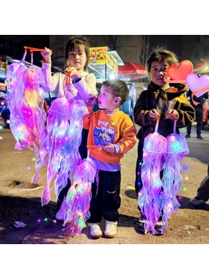 Nyota Parlayan Denizanası Lambaları, Taşınabilir Oyuncak Fenerler (Yurt Dışından)