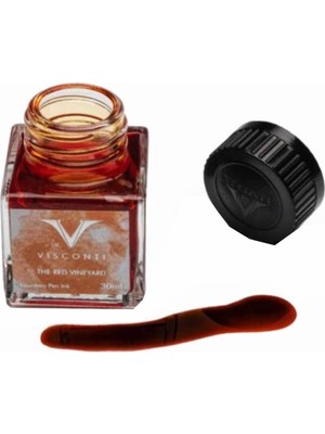 Visconti Van Gogh Şişe Mürekkep Red Vineyard 30 ml Turuncu INKVG-30ML40