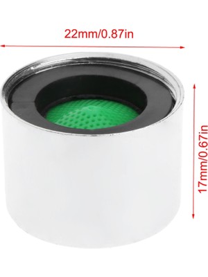 Jinlin Shop B Mutfak Lavabo Bataryası Aerator Paslanmaz Çelik Su Tasarruflu Musluk Filtresi (Yurt Dışından)