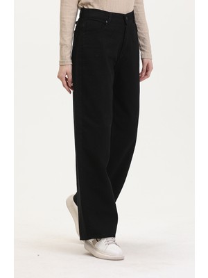 Sefa Merve Cepli Kot Pantolon 1297-01 Siyah