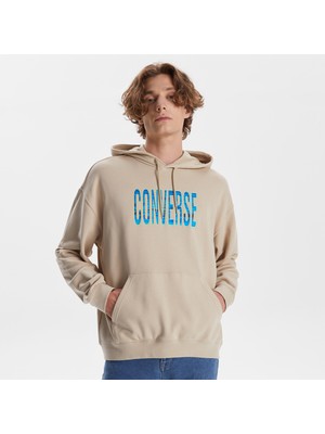 Converse Ocean Fill French Terry Pullover Erkek Bej Hoodie