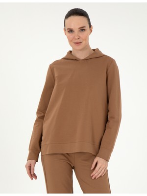 Pierre Cardin Kadın Coconut Oversize Kapüşonlu Sweatshirt 50308067-VR153