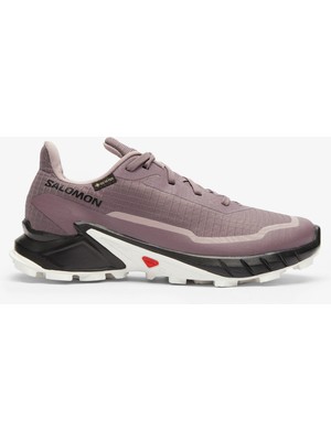 Salomon Alphacross 5 Gore Tex Kadın Mor Koşu AYAKKABISI.3190