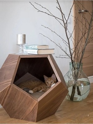 Civelek Mobilya Dekoratif Sehpa ve Kedi Evi