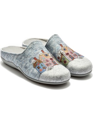 Twigy Casa 2 Kadın Ev Terliği Gri 36/41