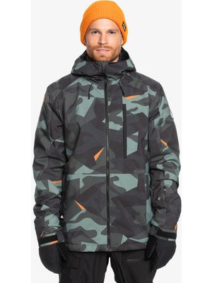 Quiksilver Mission Printed Erkek Snowboard Ceketi