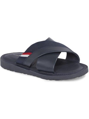 Tommy Hilfiger Core Hilfiger Lth Criss C Sandal Terlik Erkek