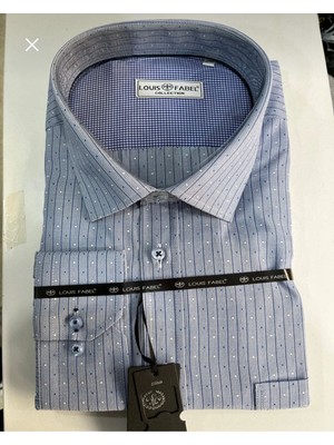 Büyük Beden Geniş Kalıp Cepli Erkek Gömlek