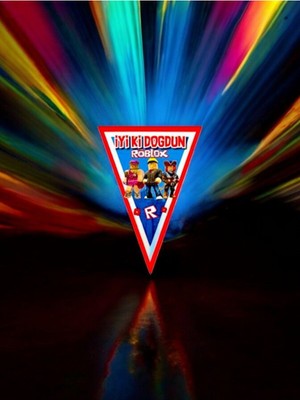 VibeHome Roblox  Temalı Flama - Doğum Günü Parti ve Eğlenceli Etkinlikler Için