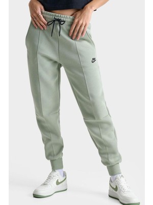 Nike Tech Fleece Jogger Su Yeşili Kadın Eşofman Altı