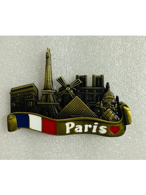 Magnetix Paris Simgeleri Metal Magnet