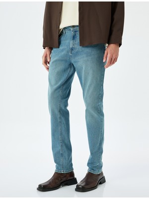 Slim Fit Kot Pantolon - Brad Jean