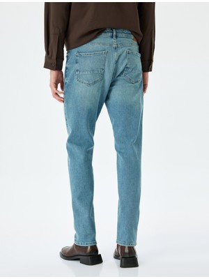 Slim Fit Kot Pantolon - Brad Jean