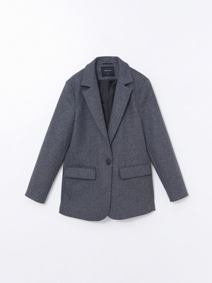 Düz Uzun Kollu Kadın Blazer CEKET-W4KL32Z8-CT3-8684680371524