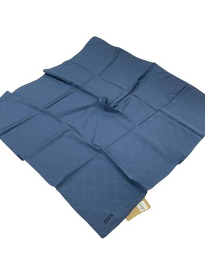 Aker Monogram Eşarp - Koyu Mavi 923