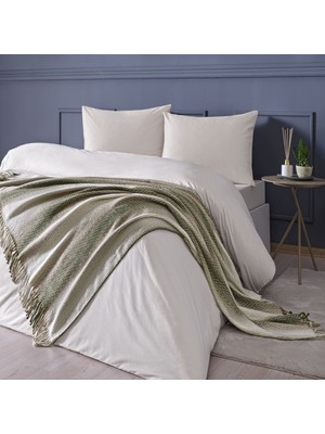 Linens Jovial Throw Yeşil