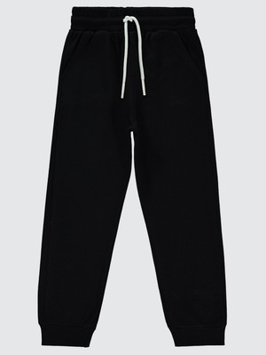 Civil Boys Erkek Çocuk Eşofman Altı Siyah 6-9 Yaş İçin Rahat ve Şık Tasarım