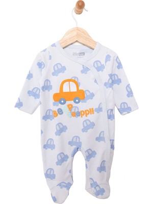 HelloBaby HelloBaby Yenidoğan Erkek Patikli Tulum Erkek Bebek