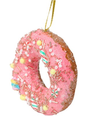 JC Happy Sugar Pembe Donut Süs 10 cm