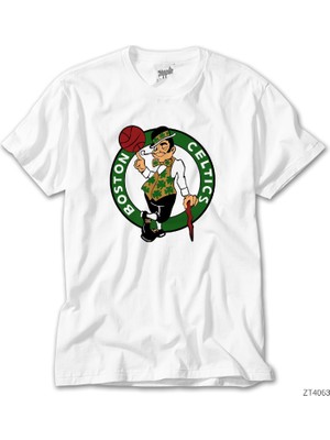 Wakha Boston Celtic Beyaz Beyaz Tişört