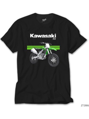 Wakha Kawaski Cross Kx 250F Siyah Tişört