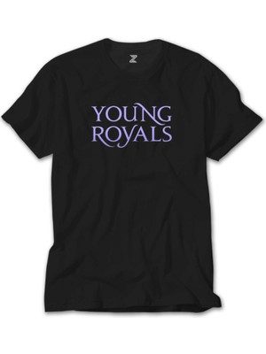 Wakha Young Royals Siyah Tişört