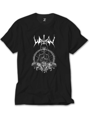 Wakha Watain Wolves Siyah Tişört