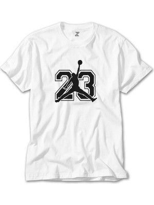 Wakha Jordan Black 23 Beyaz Tişört