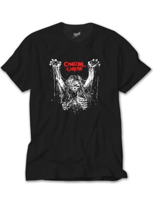 Wakha Cannibal Corpse Logo 1CLASSIC97 Band Rock Siyah Tişört