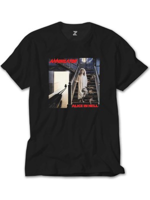 Wakha Annihilator Alice In Hell Siyah Tişört