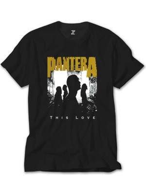 Wakha Pantera This Love Siyah Tişört