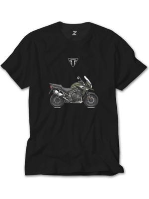 Wakha Triumph Tiger Explorer Siyah Tişört