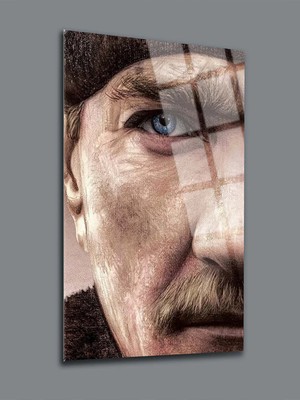 Taulart Atatürk 4mm Kırılmaz Temperli Yüksek Çözünürlüklü Cam Tablo