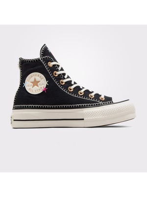 Converse Chuck Taylor All Star Lift  Siyah Platform Sneaker