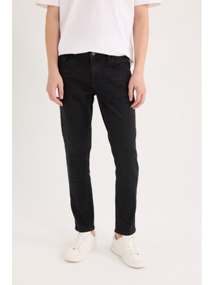 DeFacto Carlo Skinny Fit Normal Bel Dar Paça Dar Paça Jean Pantolon S2285AZ24AU