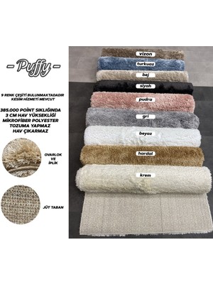 Uzel Woolen Puffy Salon Halısı, Oturma Odası Halısı, Modern Halı Vizon