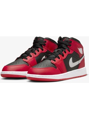 Nike Air Jordan 1 Mid 'gym Red Black White' (Gs) DQ8423-061