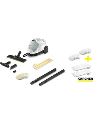 Karcher Sc 4 Premium Easyfix Buharlı Temizlik Makinesi 3.5 Bar Yedek Havlu Seti +HAV TÜY TEMİZLEYİCİ (ONEROUS)