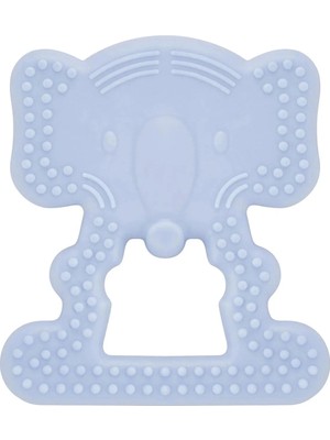 Babyjem Yumuşak Diş Kaşıyıcı Fil Mavi