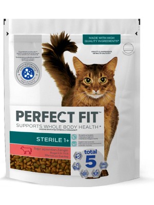 Steril 1+ Sığır Açısından Zengin Kedi Maması 750G