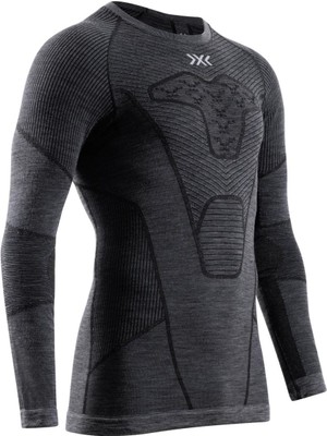 X-bionic Symbio Merino Shirt Ls Erkek Gri İçlik Üst