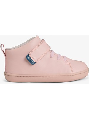 Hopfrög Smart Walker High Top Pembe Işık Barefoot Çocuk Bot