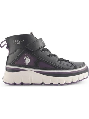 U.S. Polo Assn. Keltes 4pr Kız Çocuk Bilekli High Sneaker